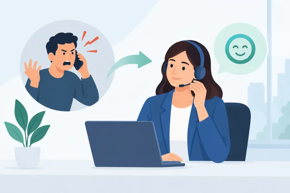 Collections Deescalation Example for Better Calls