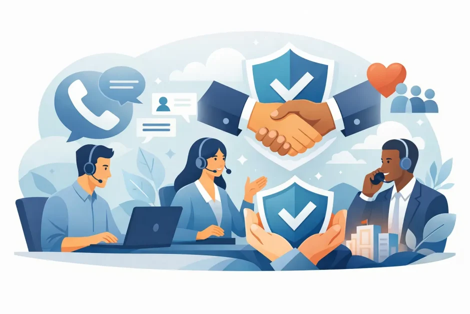 How an Outbound Sales Call Center Builds Trust