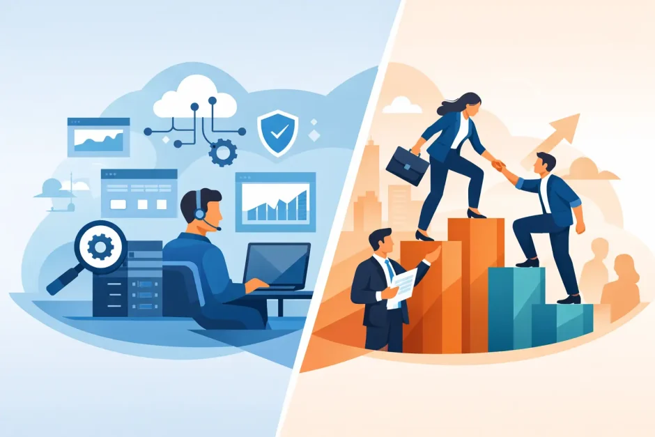 Managed Services Versus Staffing for Growth