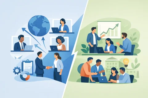Outsourcing Versus Insourcing for Growth