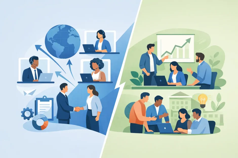 Outsourcing Versus Insourcing for Growth
